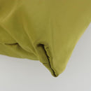 PRADA Tote Bag Nylon Green Silver Auth 192666A-13