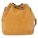 LOUIS VUITTON Epi Petit Noe Shoulder Bag Yellow M44109 LV Auth 192667-13