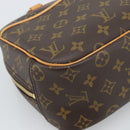LOUIS VUITTON Monogram Trouville Hand Bag M42228 LV Auth 192669V-14
