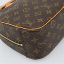 LOUIS VUITTON Monogram Trouville Hand Bag M42228 LV Auth 192669V-16