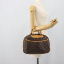 LOUIS VUITTON Monogram Trouville Hand Bag M42228 LV Auth 192669V-24