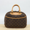 LOUIS VUITTON Monogram Trouville Hand Bag M42228 LV Auth 192669V-12