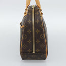 LOUIS VUITTON Monogram Trouville Hand Bag M42228 LV Auth 192669V-4