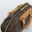 LOUIS VUITTON Monogram Trouville Hand Bag M42228 LV Auth 192669V-6
