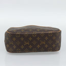 LOUIS VUITTON Monogram Trouville Hand Bag M42228 LV Auth 192669V-5