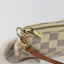 LOUIS VUITTON Damier Azur Pochette Accessoires Pouch N51986 LV Auth 192671A-10