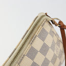 LOUIS VUITTON Damier Azur Pochette Accessoires Pouch N51986 LV Auth 192671A-9