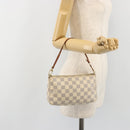 LOUIS VUITTON Damier Azur Pochette Accessoires Pouch N51986 LV Auth 192671A-21