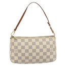LOUIS VUITTON Damier Azur Pochette Accessoires Pouch N51986 LV Auth 192671A-13