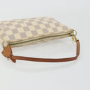 LOUIS VUITTON Damier Azur Pochette Accessoires Pouch N51986 LV Auth 192671A-7