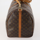 LOUIS VUITTON Monogram Keepall Bandouliere 60 Boston Bag M41412 LV Auth 192672A-4