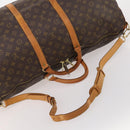 LOUIS VUITTON Monogram Keepall Bandouliere 60 Boston Bag M41412 LV Auth 192672A-7