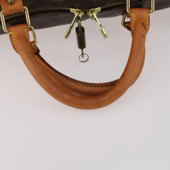LOUIS VUITTON Monogram Keepall Bandouliere 60 Boston Bag M41412 LV Auth 192672A