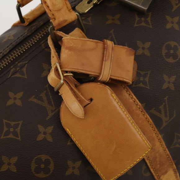 LOUIS VUITTON Monogram Keepall 50 Boston Bag M41426 LV Auth 192676