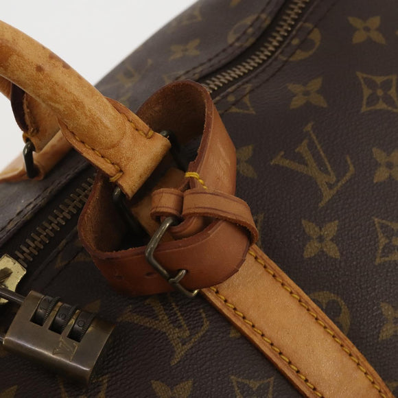 LOUIS VUITTON Monogram Keepall 50 Boston Bag M41426 LV Auth 192676