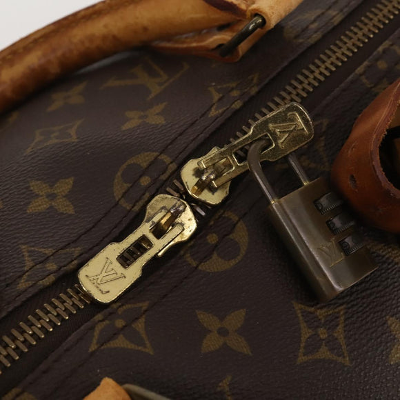 LOUIS VUITTON Monogram Keepall 50 Boston Bag M41426 LV Auth 192676