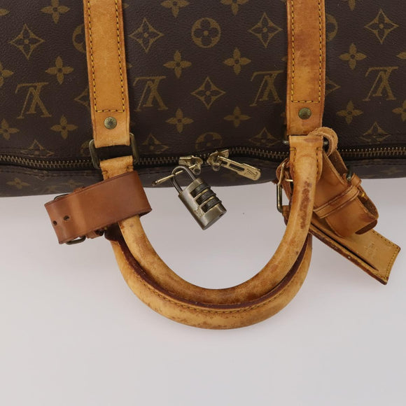 LOUIS VUITTON Monogram Keepall 50 Boston Bag M41426 LV Auth 192676