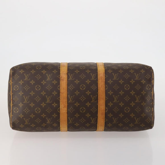 LOUIS VUITTON Monogram Keepall 50 Boston Bag M41426 LV Auth 192676