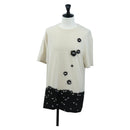 LOEWE Totoro Collaboration Soot Sprites T Shirt Cotton L Beige Auth 192681M-1