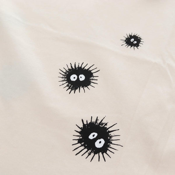 LOEWE Totoro Collaboration Soot Sprites T Shirt Cotton L Beige Auth 192681M