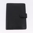LOUIS VUITTON Epi Day Planner Cover 4 Set Blue Black Green LV Auth 192684-17