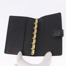 LOUIS VUITTON Epi Day Planner Cover 4 Set Blue Black Green LV Auth 192684-23