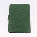 LOUIS VUITTON Epi Day Planner Cover 4 Set Blue Black Green LV Auth 192684-28
