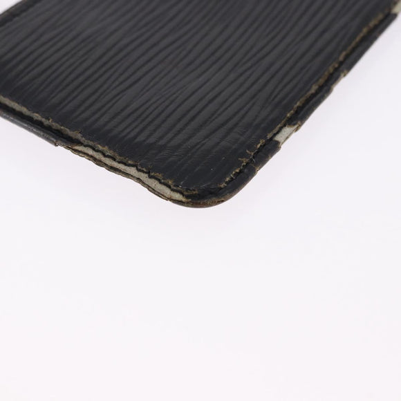 LOUIS VUITTON Epi Day Planner Cover 4 Set Blue Black Green LV Auth 192684
