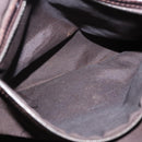 FENDI Zucca Canvas Hand Bag Brown Silver Auth 192690A-21