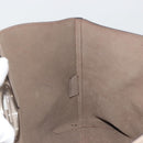FENDI F's Tote Bag Leather Gray 8BH348 Auth 192696A-20