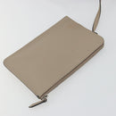 FENDI F's Tote Bag Leather Gray 8BH348 Auth 192696A-22