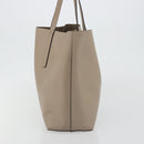 FENDI F's Tote Bag Leather Gray 8BH348 Auth 192696A-4