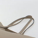 FENDI F's Tote Bag Leather Gray 8BH348 Auth 192696A-8