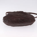 Miu Miu Shoulder Bag Leather 2way Brown Auth 192700A-5