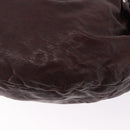 Miu Miu Shoulder Bag Leather 2way Brown Auth 192700A-18