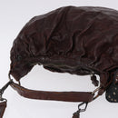 Miu Miu Shoulder Bag Leather 2way Brown Auth 192700A-6