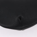 GUCCI Shoulder Bag Leather Black Gold Tone 523588 Auth 192702A-12