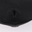 GUCCI Shoulder Bag Leather Black Gold Tone 523588 Auth 192702A-13