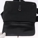 GUCCI GG Canvas Waist Bag Black Silver 92543 Auth 192704A-10
