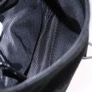 GUCCI GG Canvas Waist Bag Black Silver 92543 Auth 192704A-11