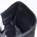 GUCCI GG Canvas Waist Bag Black Silver 92543 Auth 192704A-19