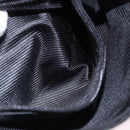 GUCCI GG Canvas Waist Bag Black Silver 92543 Auth 192704A-22