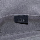 GUCCI GG Canvas Shoulder Bag Black Silver 000.0602 Auth 192708-17