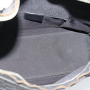 GUCCI GG Canvas Shoulder Bag Black Silver 000.0602 Auth 192708-11