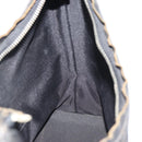 GUCCI GG Canvas Shoulder Bag Black Silver 000.0602 Auth 192708-18