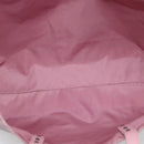 BOTTEGA VENETA INTRECCIATO Tote Bag Nylon Pink Auth 192712A-11