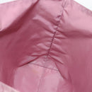 BOTTEGA VENETA INTRECCIATO Tote Bag Nylon Pink Auth 192712A-17