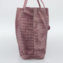 BOTTEGA VENETA INTRECCIATO Tote Bag Nylon Pink Auth 192712A-3
