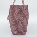 BOTTEGA VENETA INTRECCIATO Tote Bag Nylon Pink Auth 192712A-4
