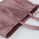 BOTTEGA VENETA INTRECCIATO Tote Bag Nylon Pink Auth 192712A-6